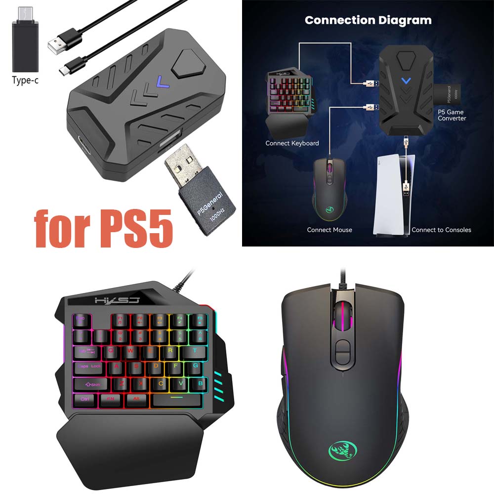 for PS5 Gaming Keyboard Mouse  - Gaming Keyboard Mouse Combo 리뷰 및 가격