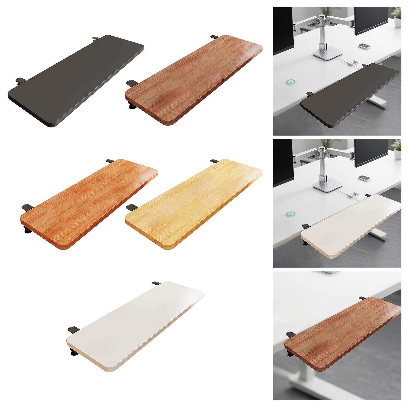 Desk Shelf Board Keyboard Tray - Wrist Rest Wood 리뷰 및 가격