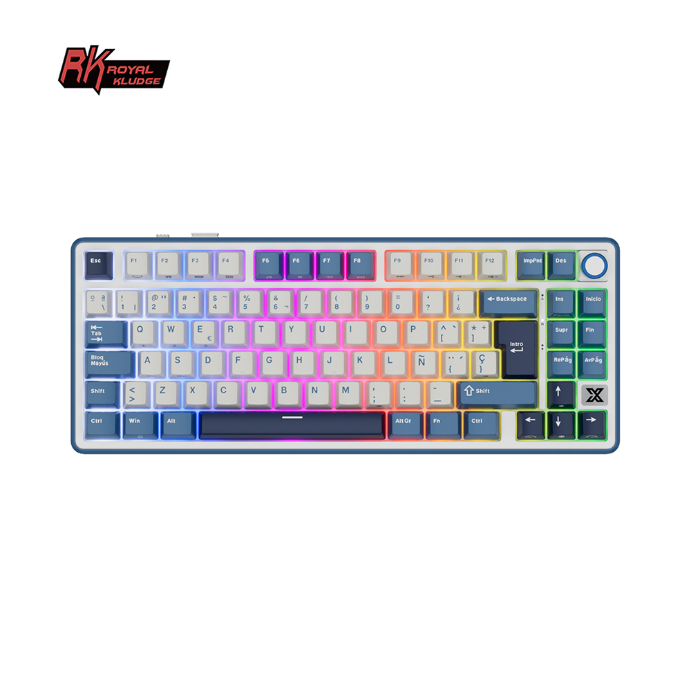 RK Royal Kludge X87 Spanish Wi - Gaming Keyboard Thocky 리뷰 및 가격