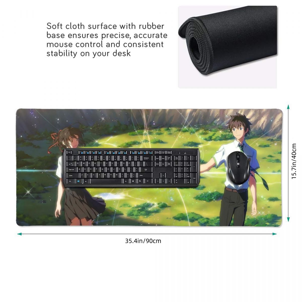 Japanese Anime Your Name Large - Gaming Keyboard Name 리뷰 및 가격