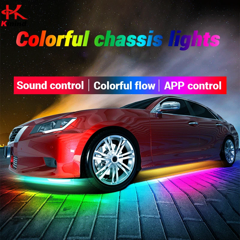 Car Underglow Neon LED Lights  - Rgb Underglow Strip 리뷰 및 가격