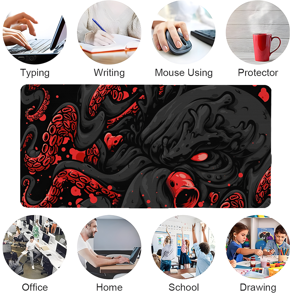 Octopus Monster Mousepad Large - Gaming Keyboard And Mouse 리뷰 및 가격