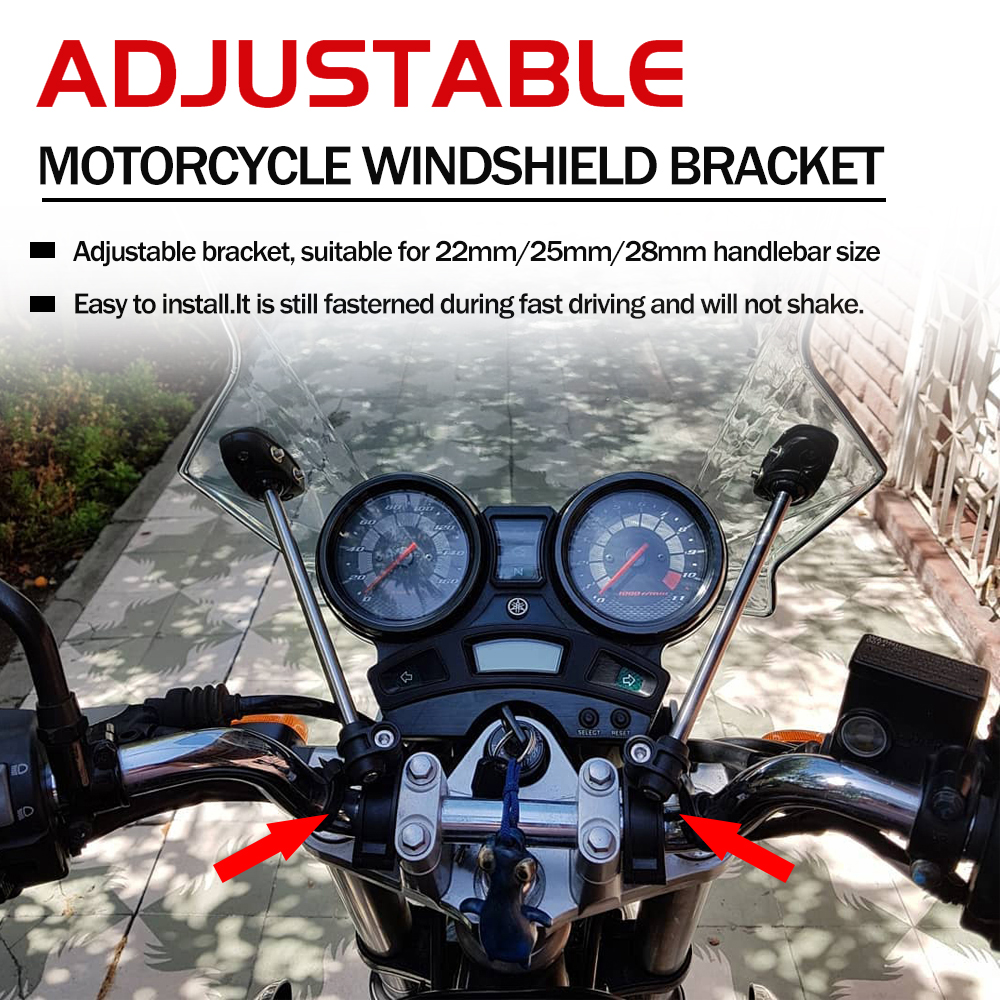 Motorcycle Adjustable Windshie - Gasket Mount Kit 리뷰 및 가격
