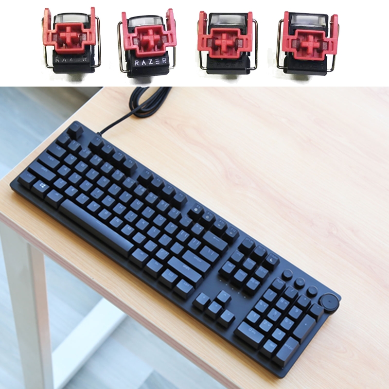 4Pcs V2 Slient Liner Red Optic - Gaming Keyboard Hot Swappable 리뷰 및 가격