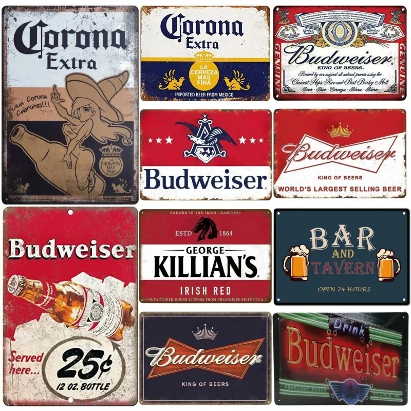 Metal Tin Poster Beer Metal Si - Brass Weight Plate 리뷰 및 가격
