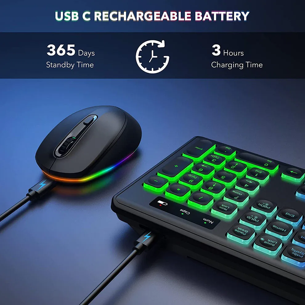 Wireless Keyboard and Mouse Co - Gaming Keyboard And Mouse Combo Wireless 리뷰 및 가격