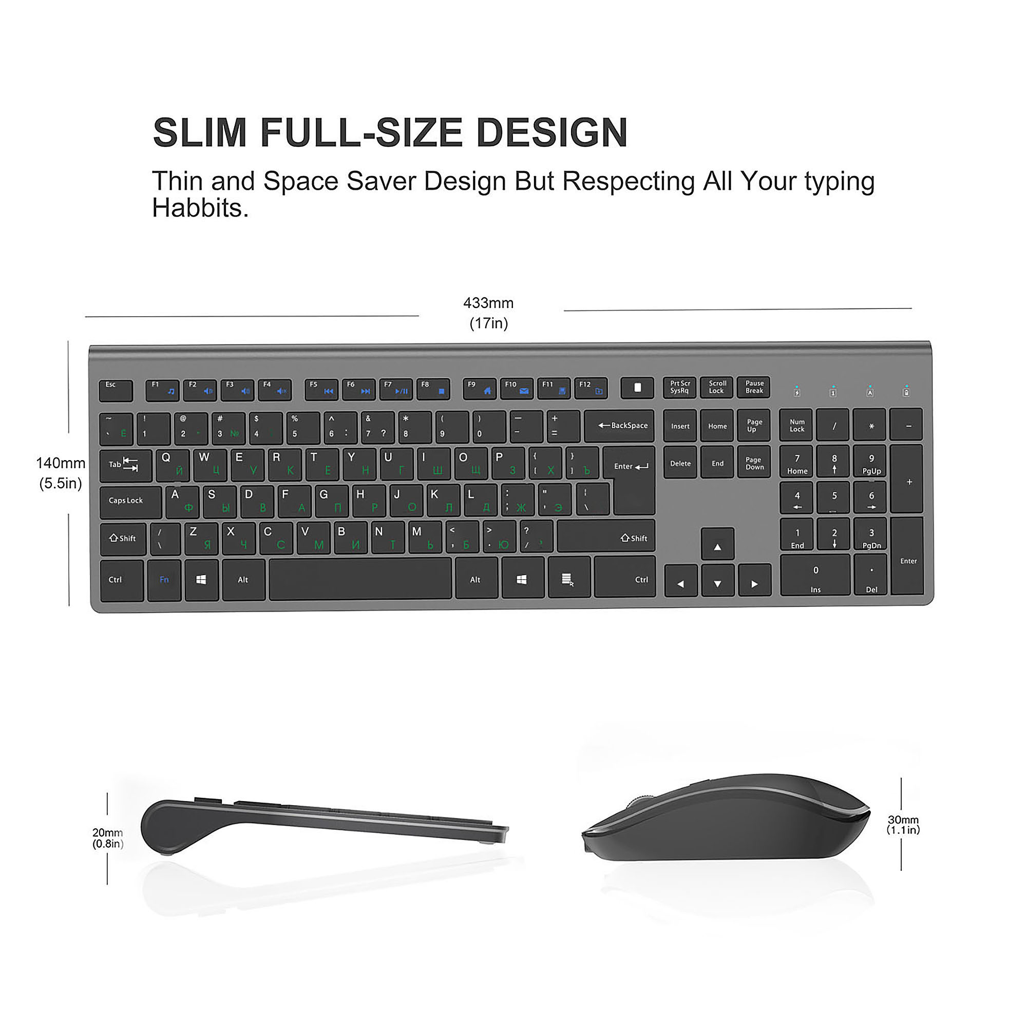 2.4G Rechargeable Wireless Key - Gaming Keyboard Mouse Wireless 리뷰 및 가격