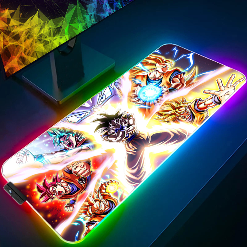 LED Mouse pad Dragon Ball Comp - Gaming Keyboard Noise 리뷰 및 가격