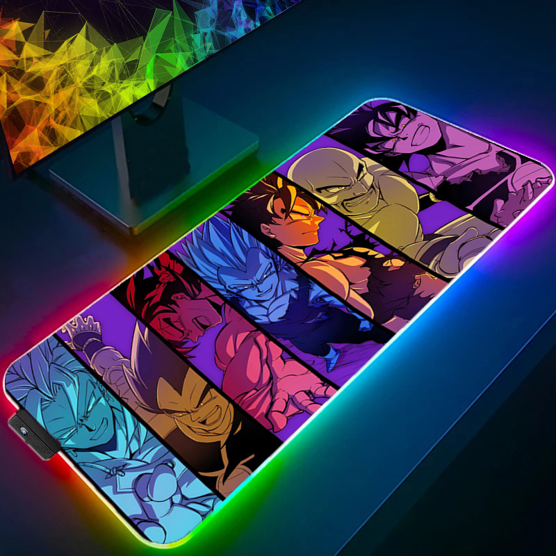 LED Mouse pad Dragon Ball Comp - Gaming Keyboard Noise 리뷰 및 가격