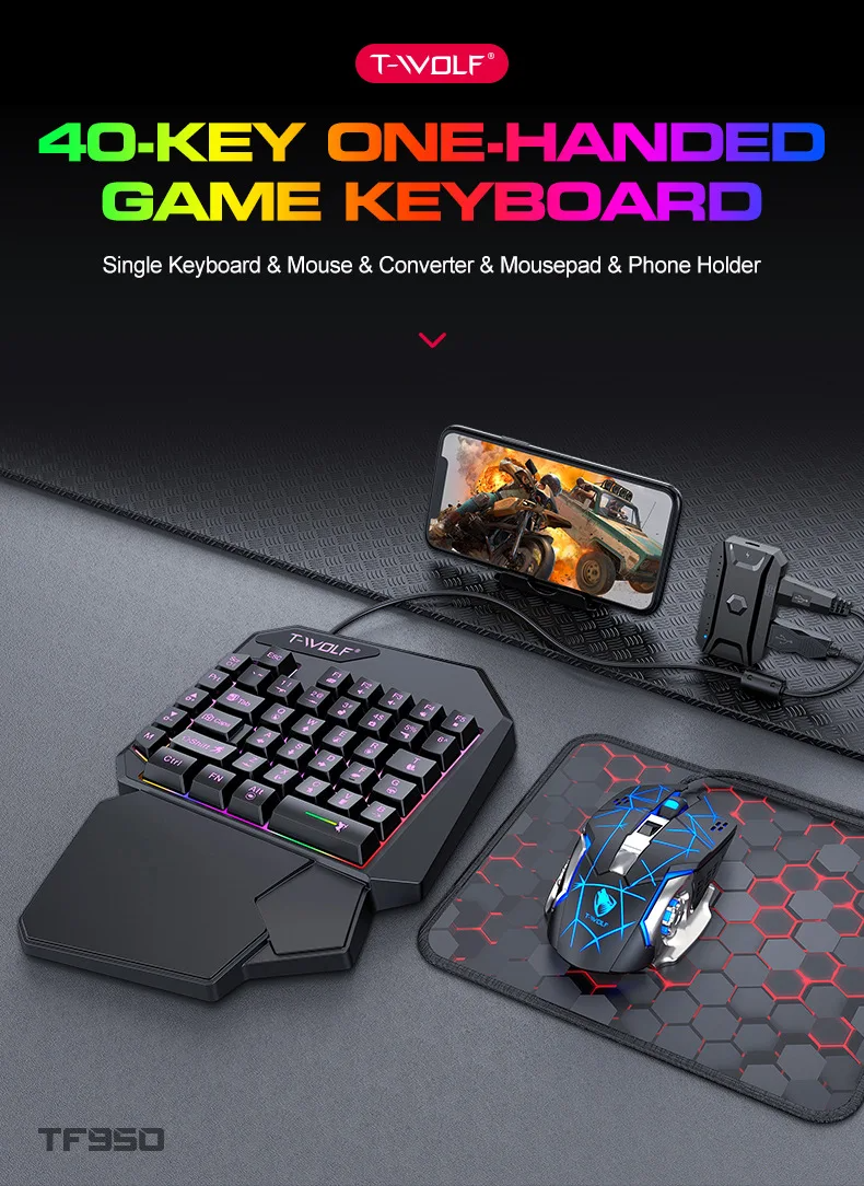 Kit Mobilador Gamer Kit Gaming - Gaming Keyboard Mouse Combo 리뷰 및 가격
