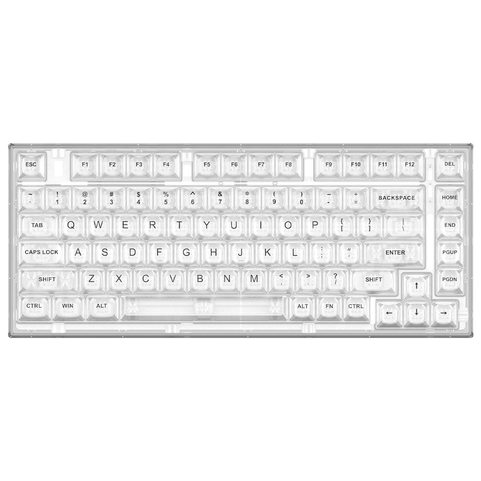 YUNZII X75 White 82 Keys Hot S - Gaming Keyboard Thocky 리뷰 및 가격