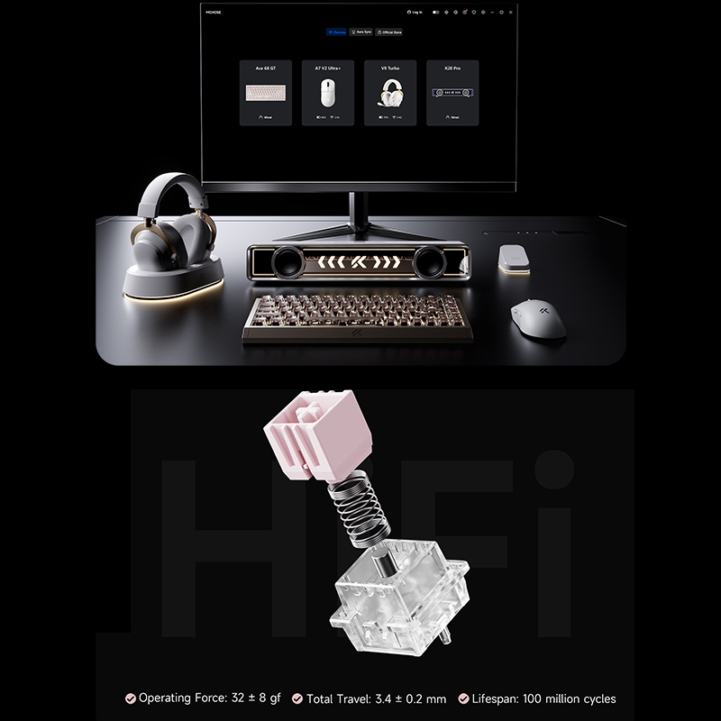MCHOSE Ace 68 GT Aluminum Allo - Gaming Keyboard Hot Swappable 리뷰 및 가격