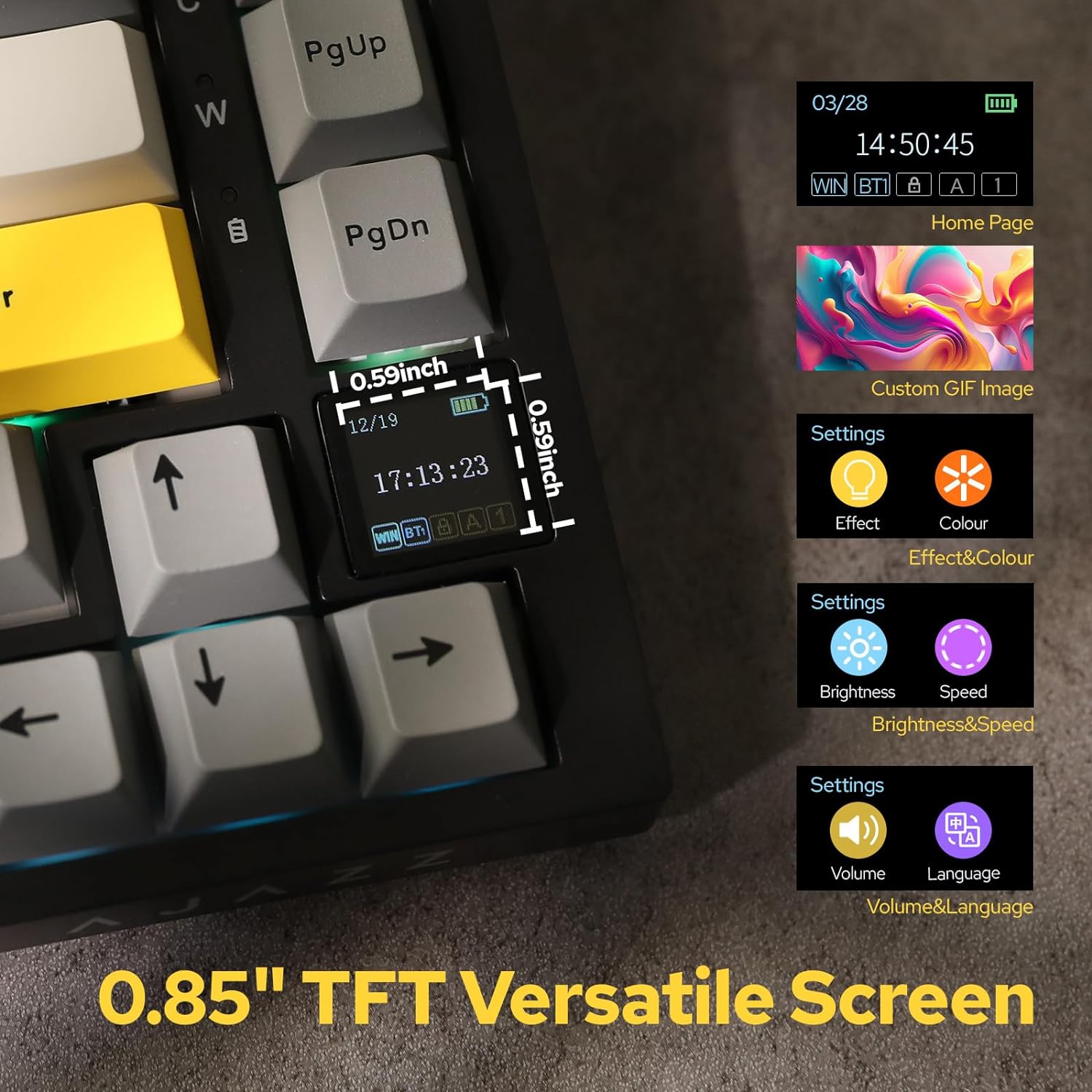 AJAZZ AK820/AK820 PRO Triple-M - Gaming Keyboard Hot Swappable 리뷰 및 가격
