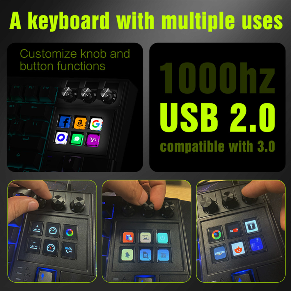 MRSVI K1 PRO Visual LCD AI Key - Gaming Keyboard Thocky 리뷰 및 가격