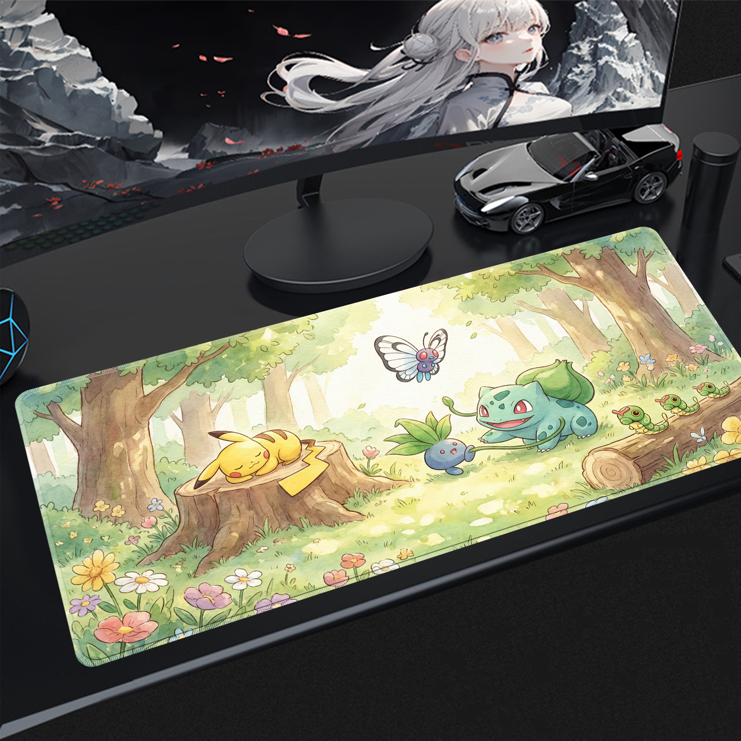 Kawaii Mouse Pad Gaming PC Acc - Gaming Keyboard Noise 리뷰 및 가격