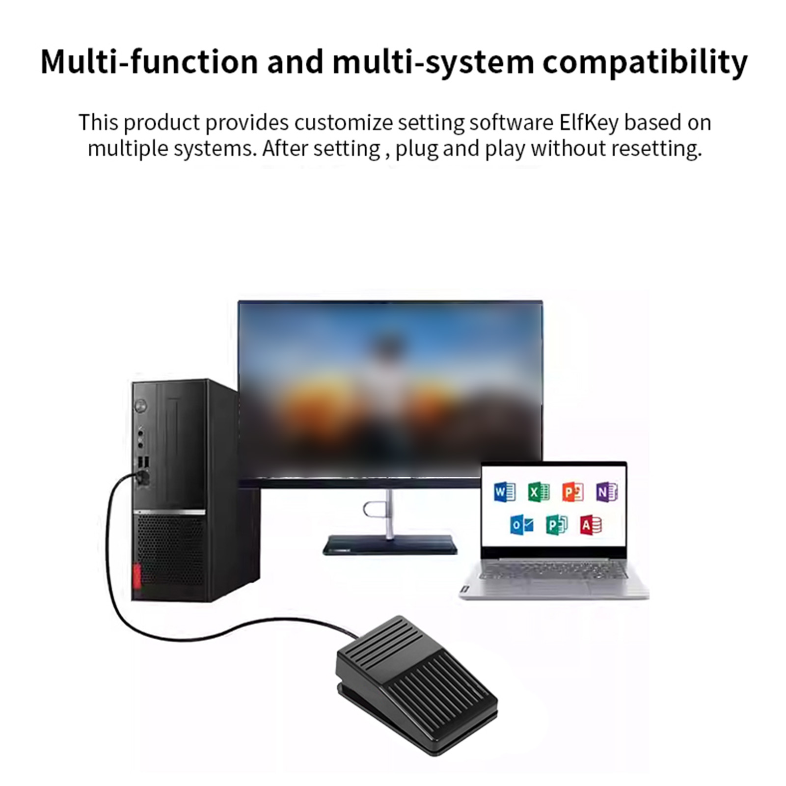 Foot  Pedal Foot  Pedal for Ga - Gaming Keyboard And Mouse 리뷰 및 가격