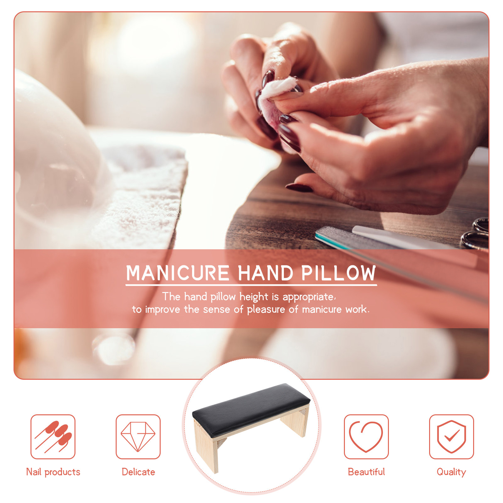 1Pcs Wooden Wrist Rest Pillow  - Wrist Rest Wood 리뷰 및 가격