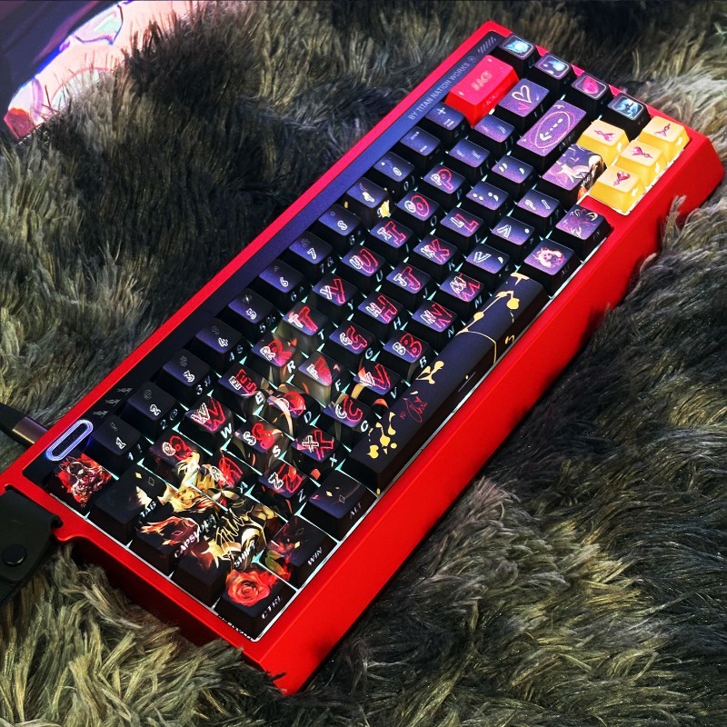 Faker Hall of Fame Ahri themed - Gaming Keyboard Ergo 리뷰 및 가격
