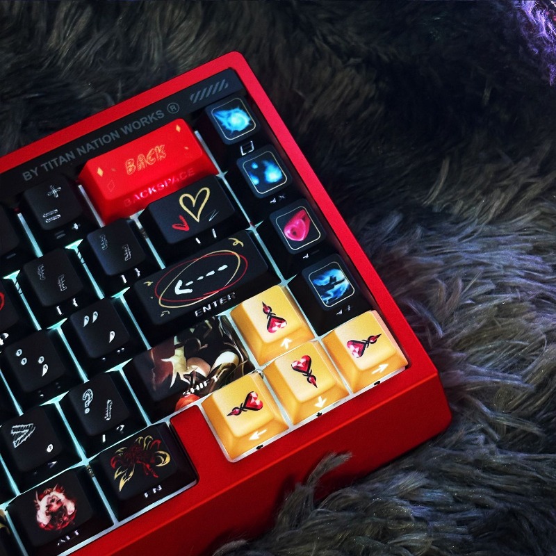 Faker Hall of Fame Ahri themed - Gaming Keyboard Ergo 리뷰 및 가격