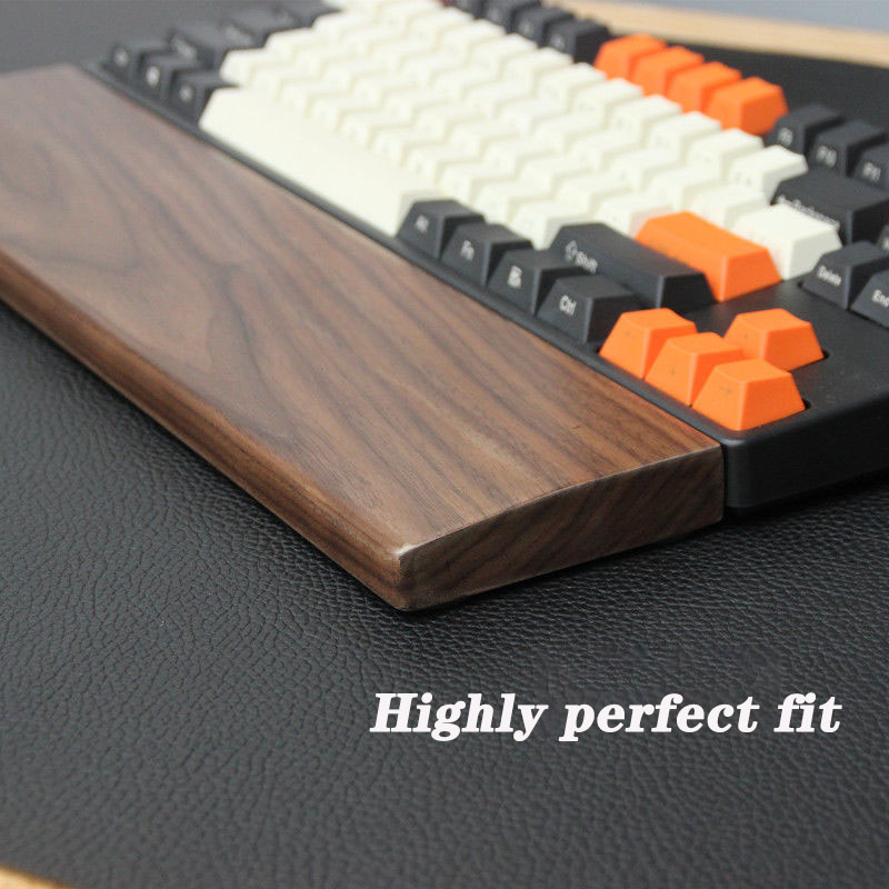 Walnut Wood Mechanical Keyboar - Wrist Rest Wood 리뷰 및 가격