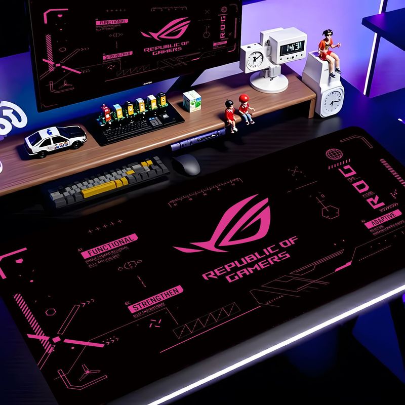 VIKAMA Black Pink ROG Tech Cir - Gaming Keyboard And Mouse 리뷰 및 가격