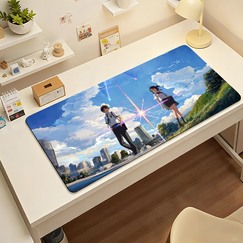 Anime Y-Your N-Name Mouse Pad  - Gaming Keyboard Name 리뷰 및 가격