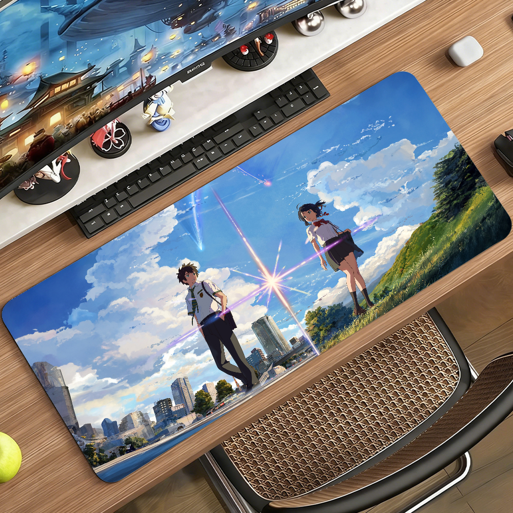 Anime Y-Your N-Name Mouse Pad  - Gaming Keyboard Name 리뷰 및 가격