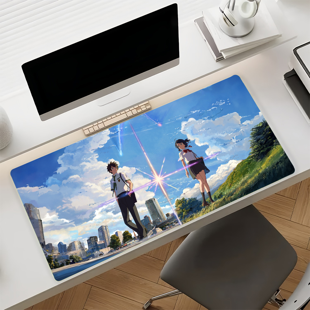 Anime Y-Your N-Name Mouse Pad  - Gaming Keyboard Name 리뷰 및 가격