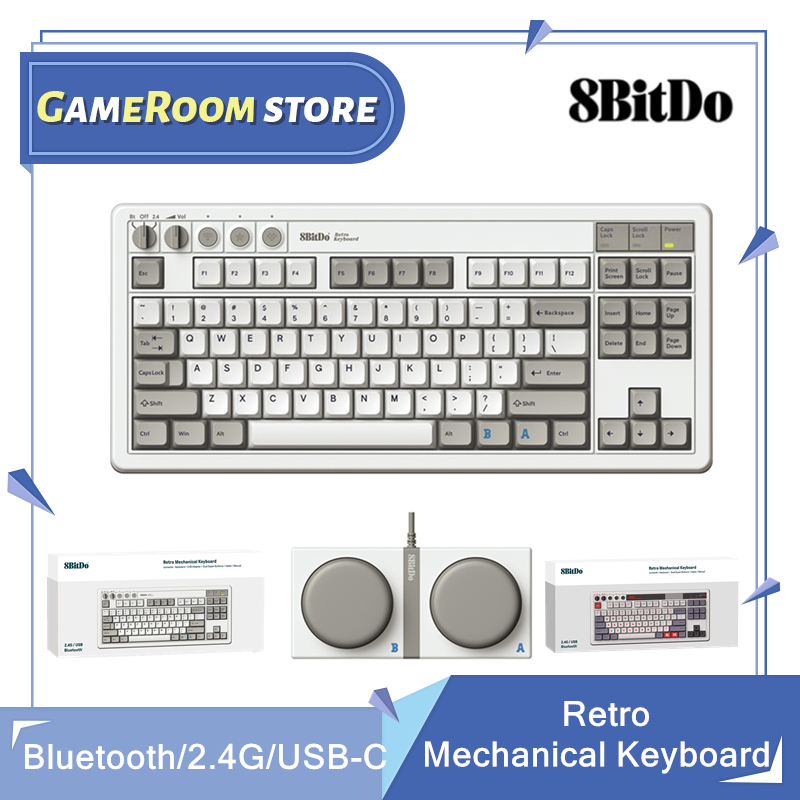 8Bitdo Retro Mechanical Keyboa - Gaming Keyboard Hot Swappable 리뷰 및 가격