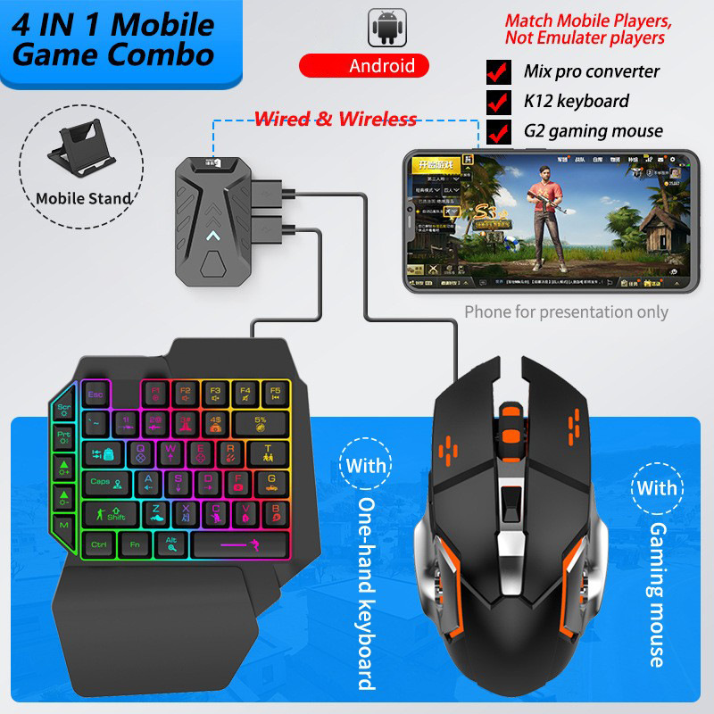 Mobile Games Converter Gaming  - Gaming Keyboard Mobile 리뷰 및 가격