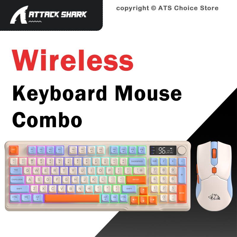 FREEWOLF T96 Wireless Keyboard - Gaming Keyboard And Mouse Combo Wireless 리뷰 및 가격