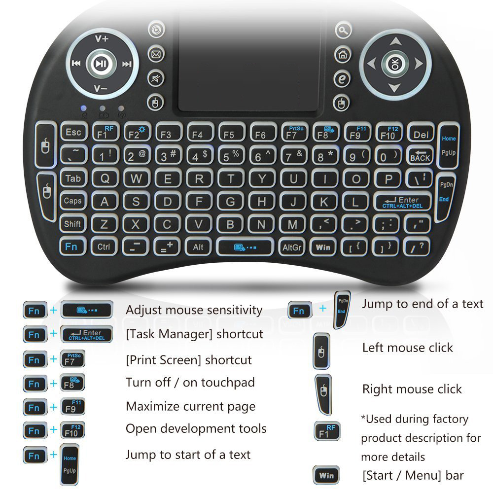 Backlit Mini Wireless Keyboard - Gaming Keyboard And Mouse Combo Wireless 리뷰 및 가격