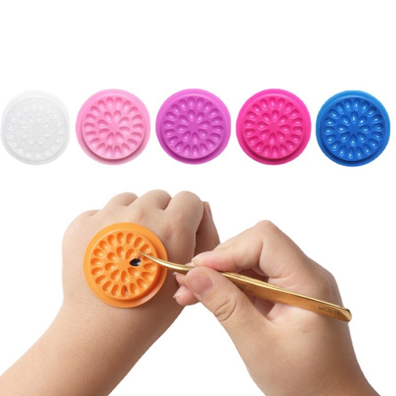 100pcs Eyelash Glue Holder Eye - Gasket Mount Kit 리뷰 및 가격