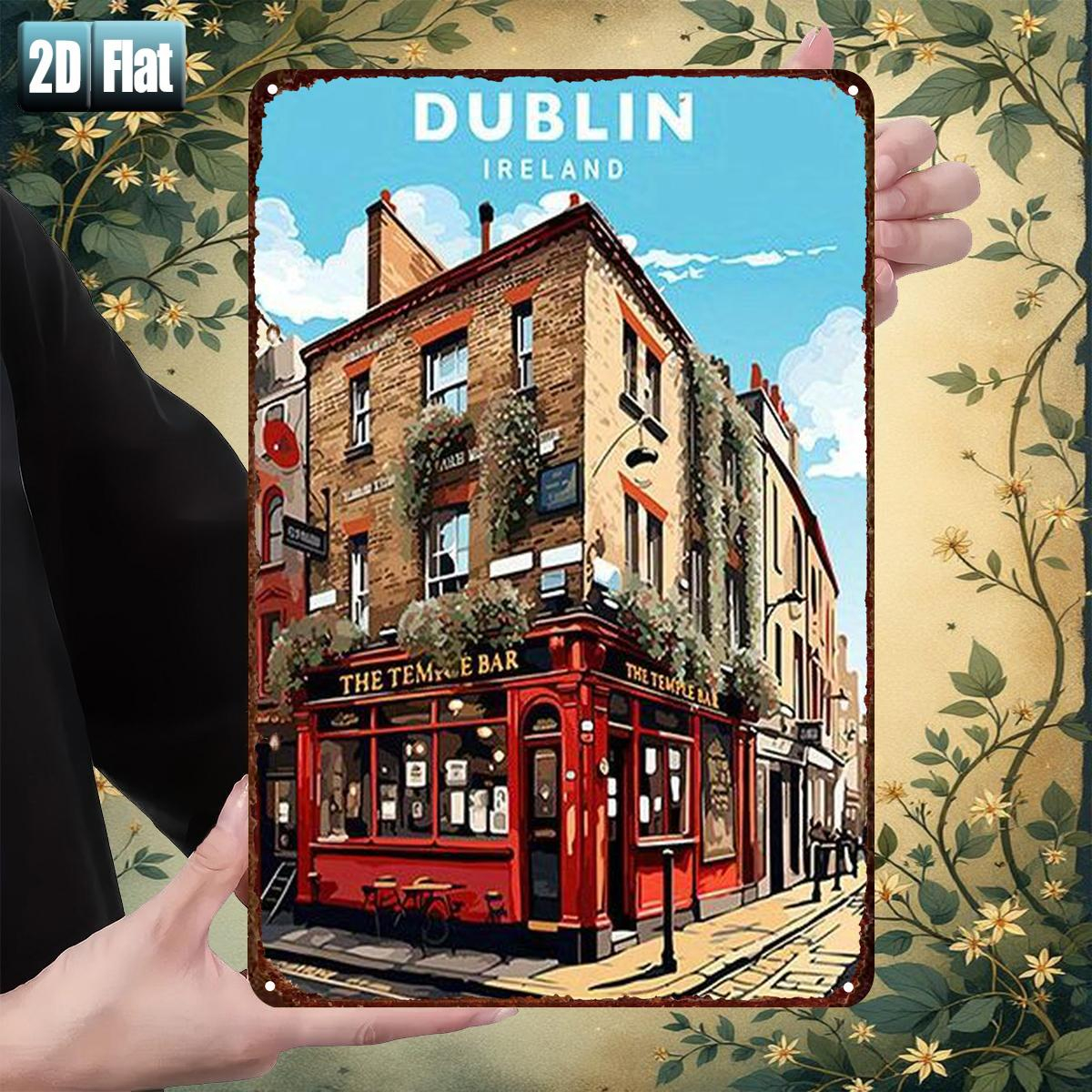 Dublin Ireland Temple Bar Meta - Brass Weight Plate 리뷰 및 가격