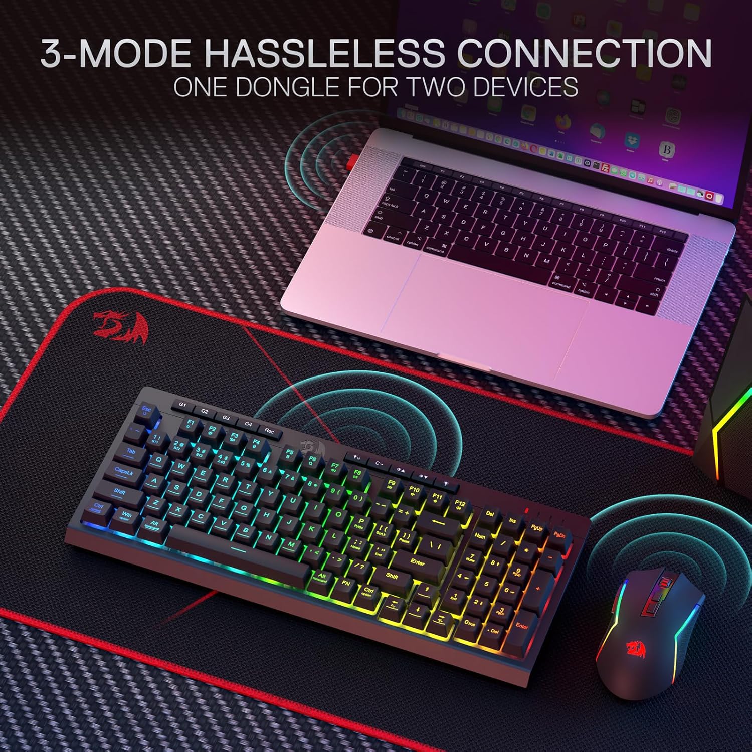 Redragon S142 Wireless Gaming  - Gaming Keyboard And Mouse Combo Wireless 리뷰 및 가격