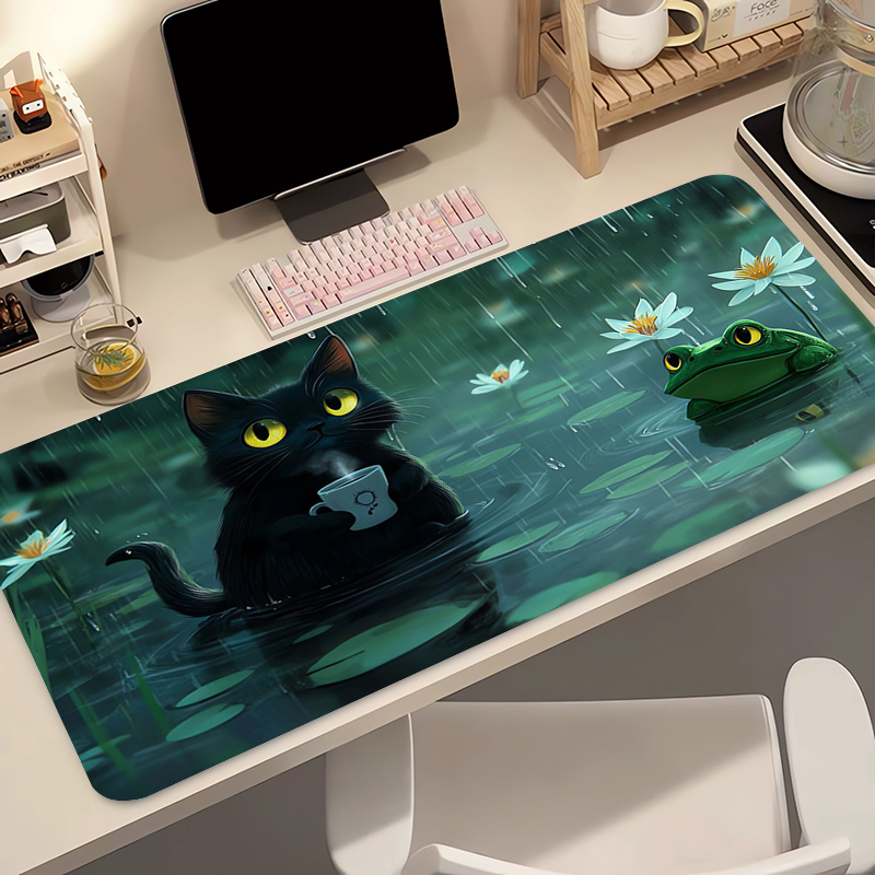Kawaii Black Cat Silicone Soft - Gaming Keyboard And Mouse 리뷰 및 가격