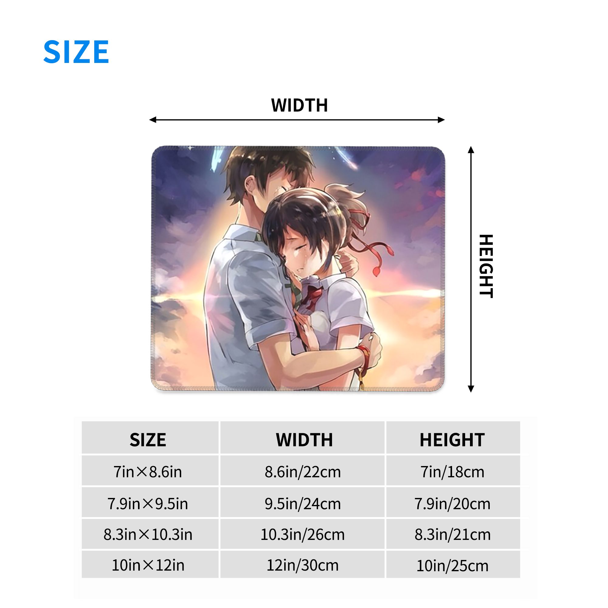 Japanese Anime Your Name Mouse - Gaming Keyboard Name 리뷰 및 가격