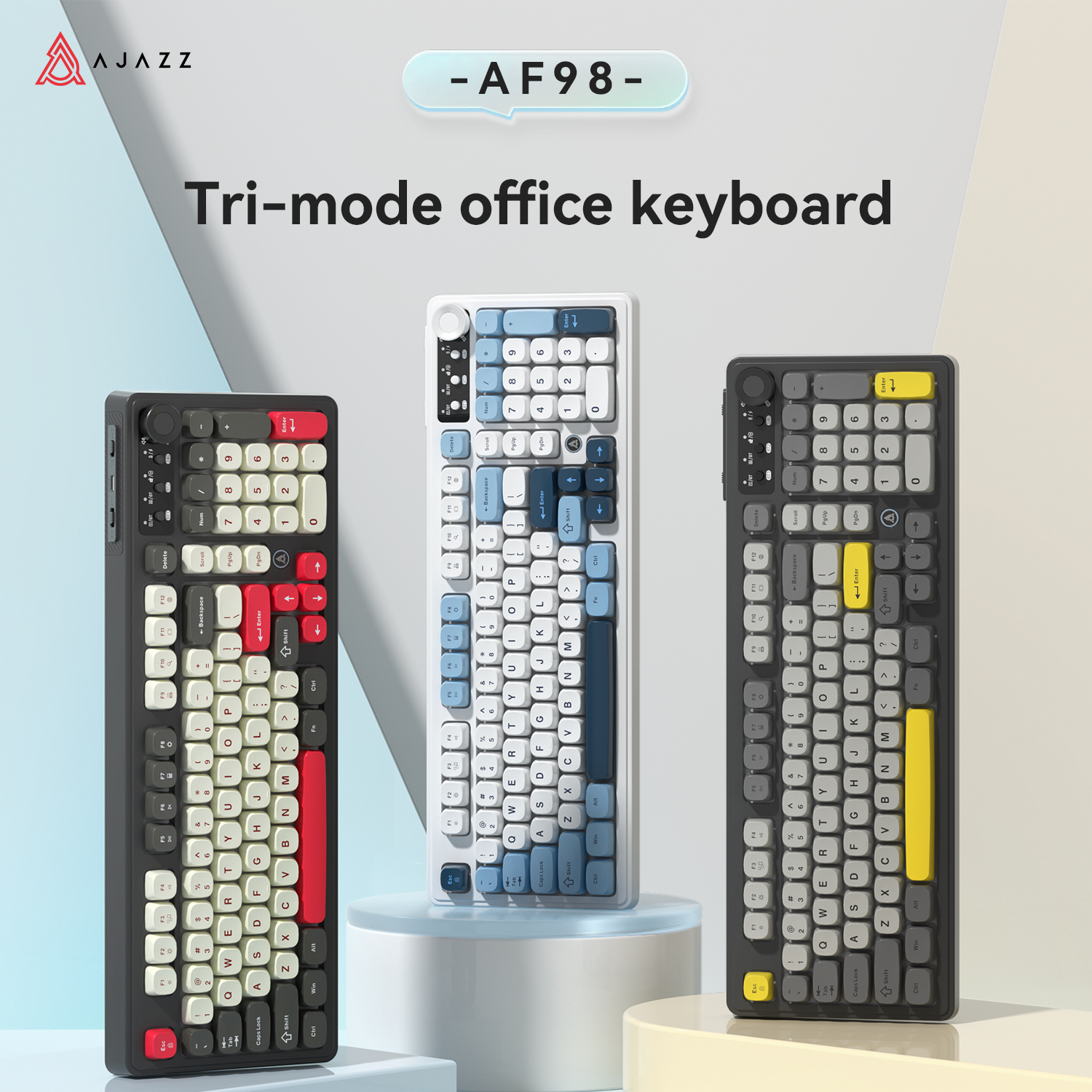 AJAZZ AF98 Wired/Wireless Keyb - Gaming Keyboard Thocky 리뷰 및 가격