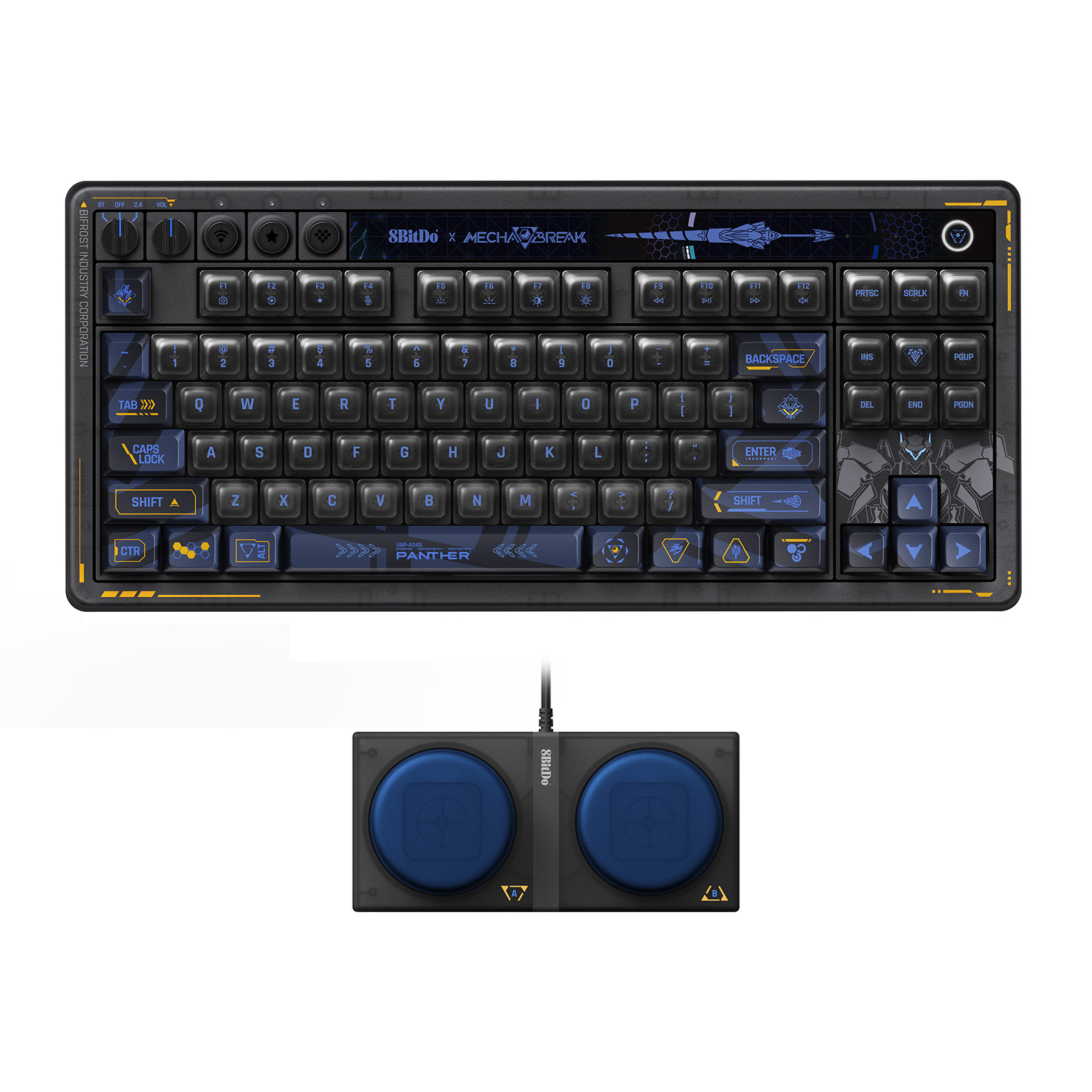 8BitDo Retro 87 Mechanical Key - Gaming Keyboard Hot Swappable 리뷰 및 가격