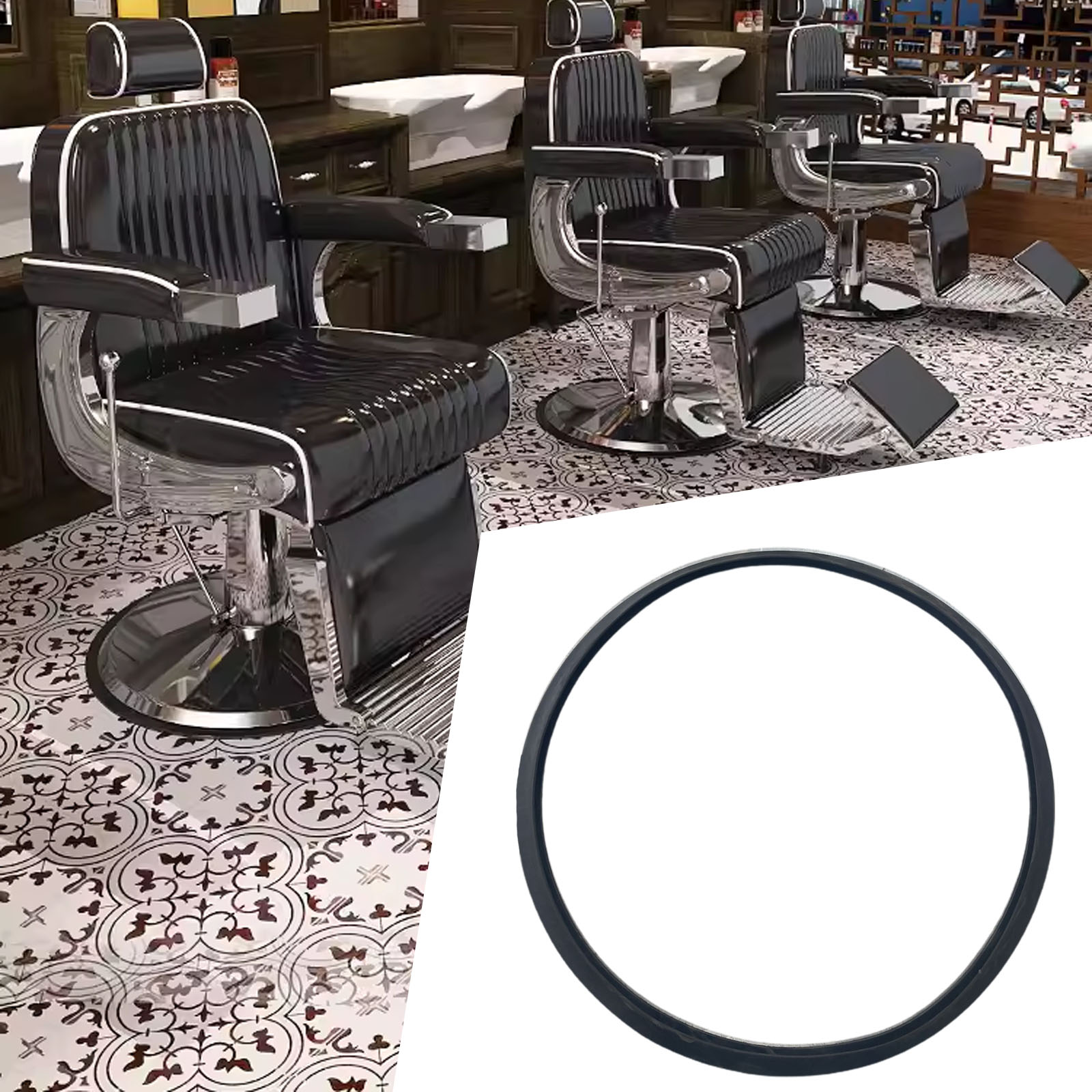 Barber Chair Rubber Base Ring  - Gasket Mount Kit 리뷰 및 가격