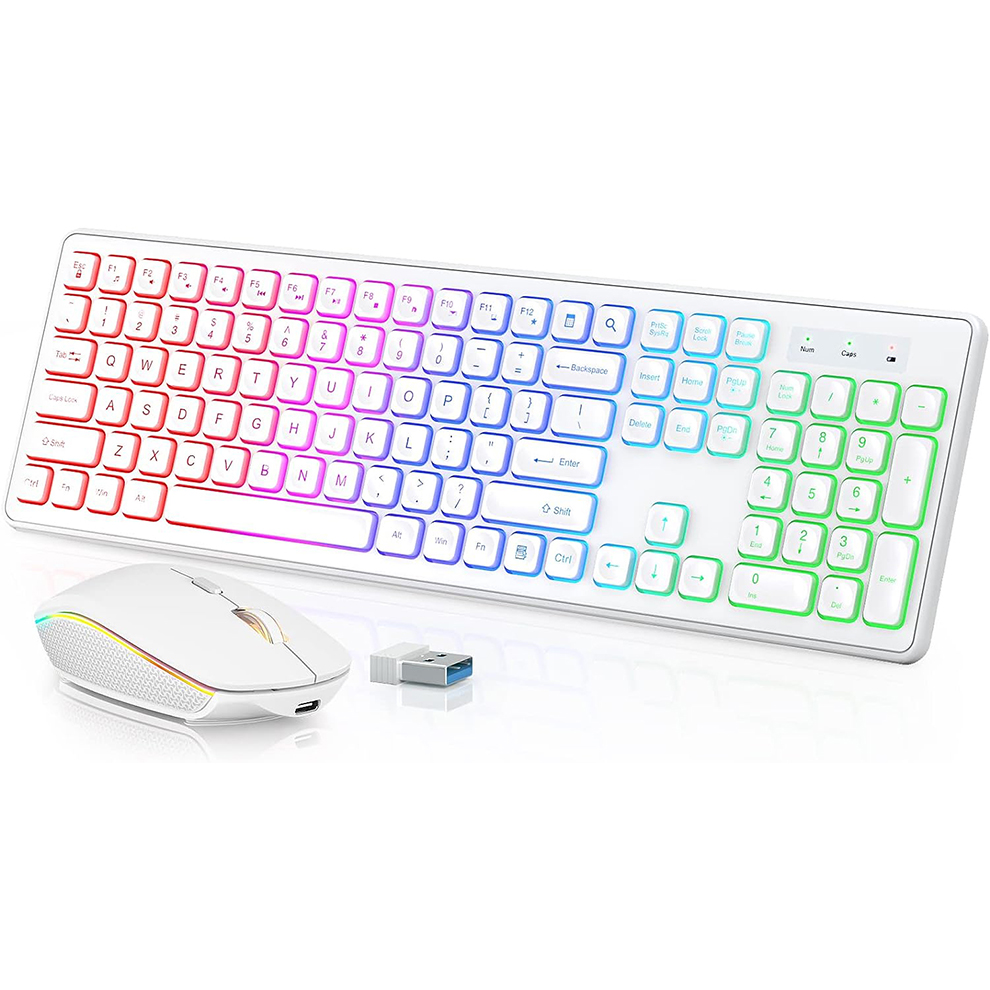 Backlit Wireless Keyboard and  - Gaming Keyboard Mouse Combo 리뷰 및 가격