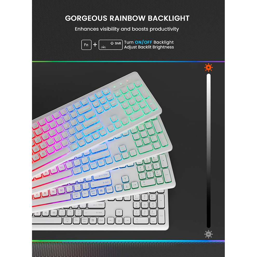 Backlit Wireless Keyboard and  - Gaming Keyboard Mouse Combo 리뷰 및 가격