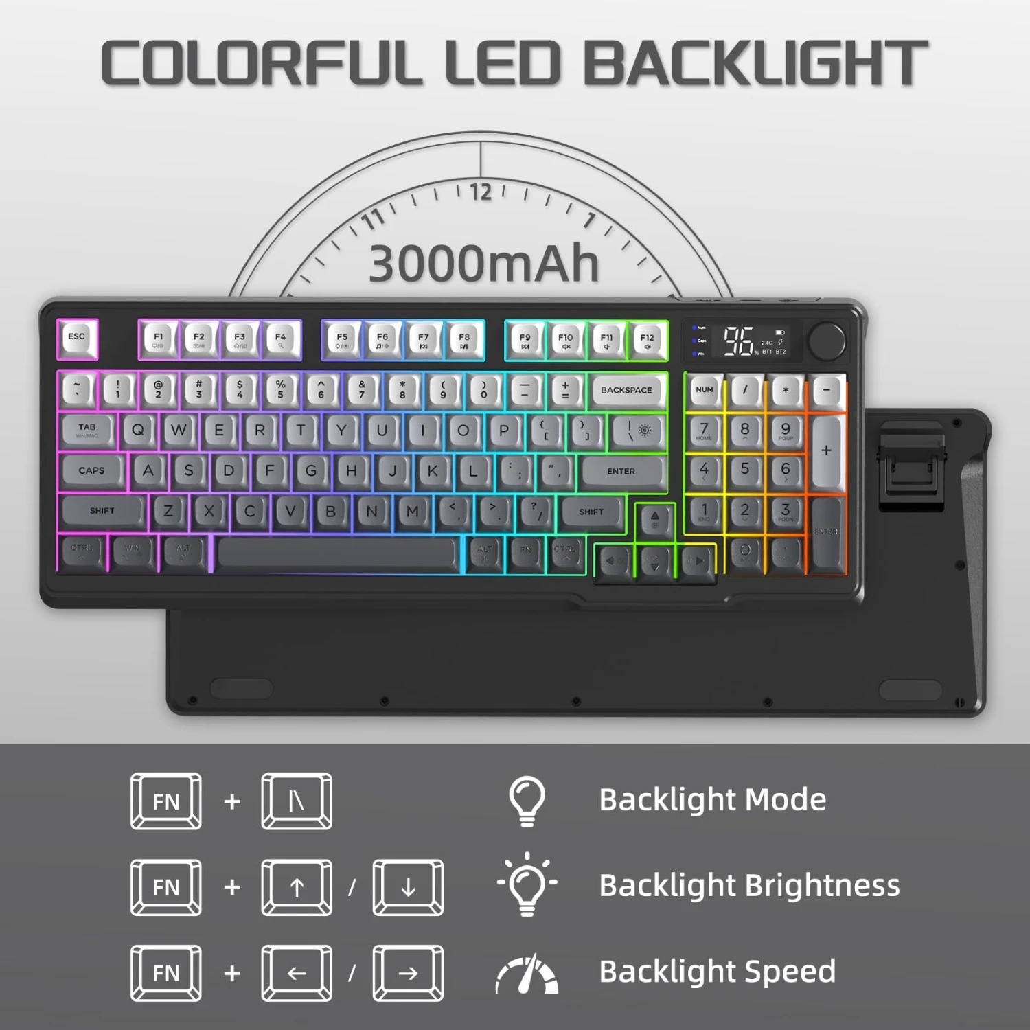 FREEWOLF M96 Wireless Keyboard - Gaming Keyboard 2026 리뷰 및 가격