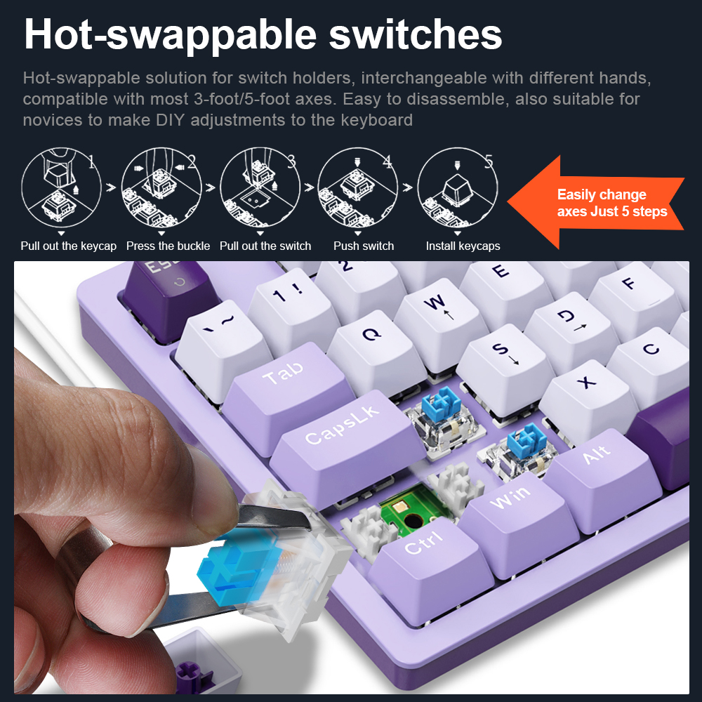 E-YOOSO Z94 USB Mechanical Gam - Gaming Keyboard 2026 리뷰 및 가격